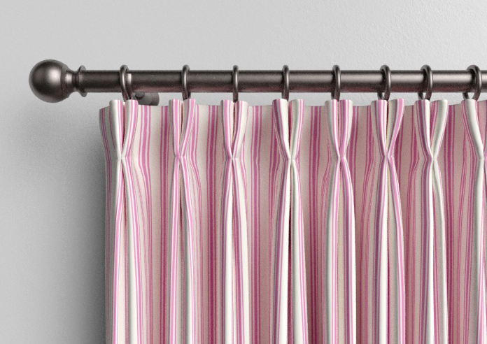 The British Stripe Co. Mary, Notting Hill No.2 - Made to Measure Curtains - Image 10